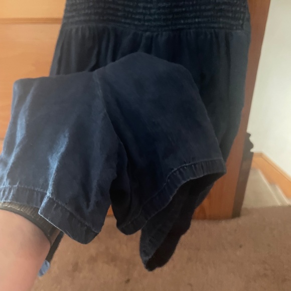 Dark Denim Romper - Picture 5 of 6